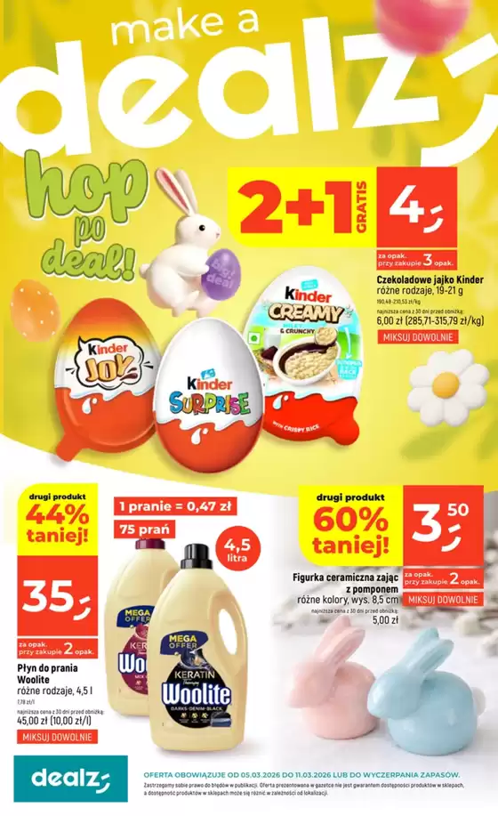 Katalog Dealz w: Skarżysko-Kamienna | Świetna oferta dla łowców okazji | 2026-03-05T00:00:00.000Z - 2026-03-11T00:00:00.000Z