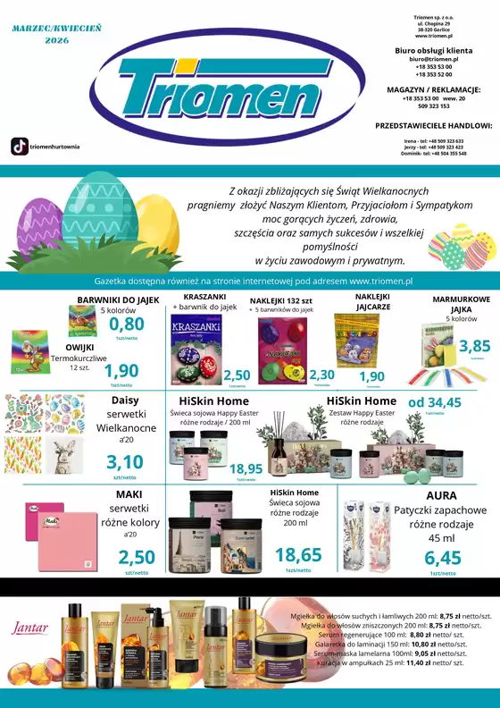 Katalog Triomen w: Leszno (Wielkopolskie) | Gazetka | 2026-03-01T00:00:00.000Z - 2026-04-30T00:00:00.000Z