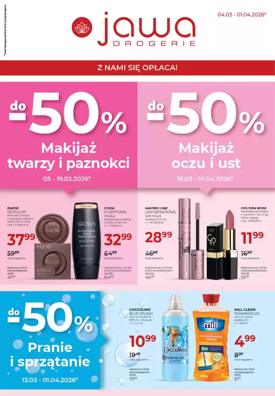 Katalog Jawa Drogerie w: Leszno (Wielkopolskie) | Jawa Drogerie gazetka | 2026-03-04T00:00:00.000Z - 2026-04-01T00:00:00.000Z