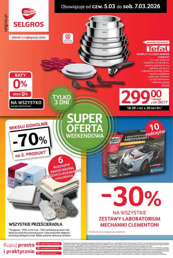 Katalog Selgros | Oferta weekendowa | 2026-03-05T00:00:00.000Z - 2026-03-07T00:00:00.000Z
