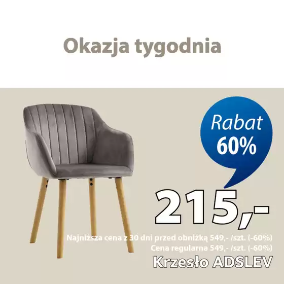 Katalog JYSK w: Świętochłowice | Aktualne oferty i promocje | 2026-03-05T00:00:00.000Z - 2026-03-19T00:00:00.000Z