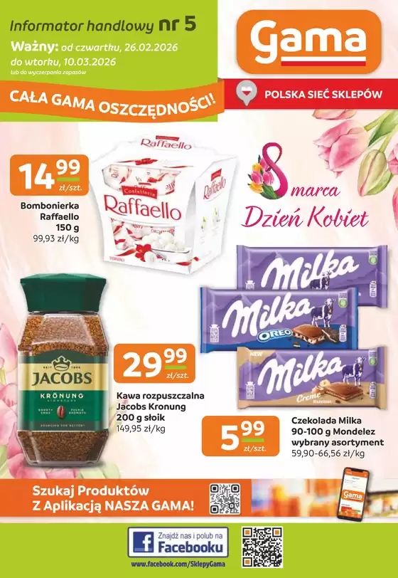 Katalog GAMA w: Głogów | GAMA gazetka | 2026-02-26T00:00:00.000Z - 2026-03-10T00:00:00.000Z