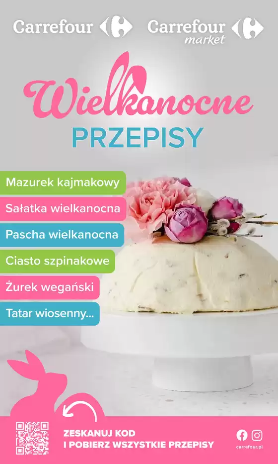 Katalog Carrefour | Gazetka Wielkanocne przepisy | 2026-03-06T00:00:00.000Z - 2026-04-06T00:00:00.000Z