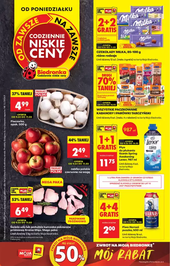 Katalog Biedronka | Najlepsze oferty dla wszystkich klientów | 2026-03-09T00:00:00.000Z - 2026-03-14T00:00:00.000Z