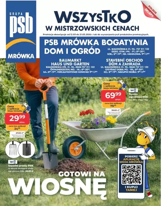 Katalog Mrówka w: Świecie | Świetna oferta dla wszystkich klientów | 2026-03-12T00:00:00.000Z - 2026-03-21T00:00:00.000Z
