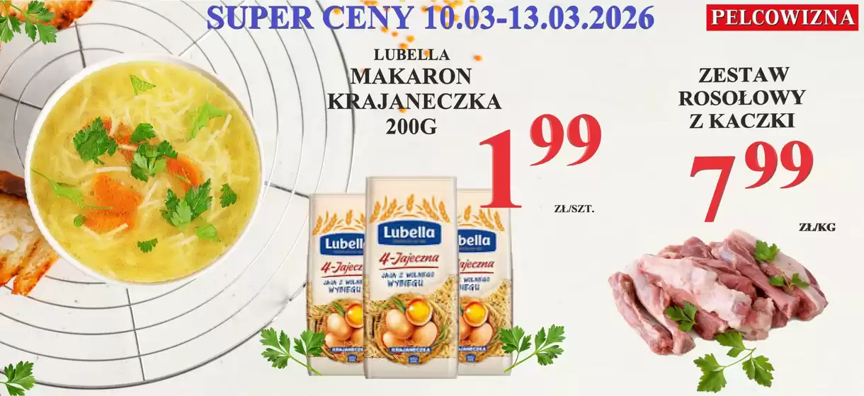 Katalog Pelcowizna w: Pułtusk | Nasze najlepsze oferty dla Ciebie | 2026-03-10T00:00:00.000Z - 2026-03-13T00:00:00.000Z