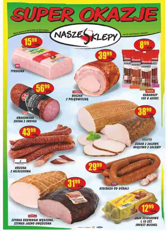 Katalog Nasze sklepy w: Laski | Superokazje  | 2026-03-12T00:00:00.000Z - 2026-03-26T00:00:00.000Z