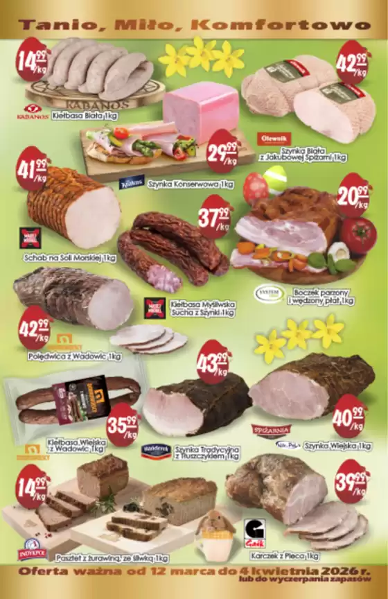 Katalog Delikatesy Paleo w: Piechcin | Świetna oferta dla łowców okazji | 2026-03-12T00:00:00.000Z - 2026-04-04T00:00:00.000Z