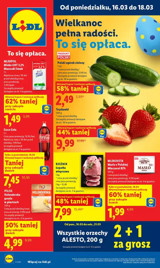 Katalog Lidl w: Nowa Sól | Gazetka od 16.03 | 2026-03-16T00:00:00.000Z - 2026-03-18T00:00:00.000Z