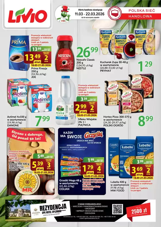 Katalog Livio w: Tarnowskie Góry | Ekskluzywne oferty dla naszych klientów | 2026-03-11T00:00:00.000Z - 2026-03-22T00:00:00.000Z