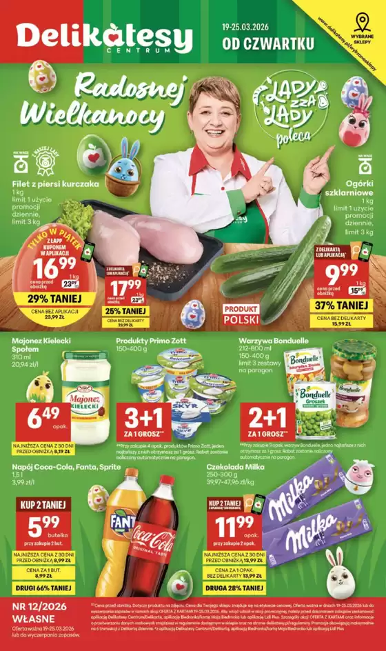 Katalog Delikatesy Centrum w: Ruciane-Nida | Delikatesy Centrum gazetka | 2026-03-19T00:00:00.000Z - 2026-03-25T00:00:00.000Z