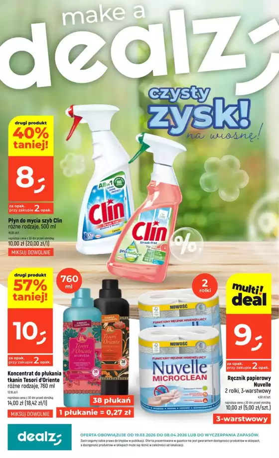 Katalog Dealz w: Częstochowa | Rabaty i promocje | 2026-03-19T00:00:00.000Z - 2026-04-08T00:00:00.000Z