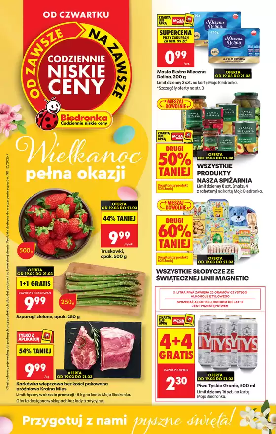 Katalog Biedronka w: Boronów | Nasze najlepsze oferty dla Ciebie | 2026-03-19T00:00:00.000Z - 2026-03-21T00:00:00.000Z