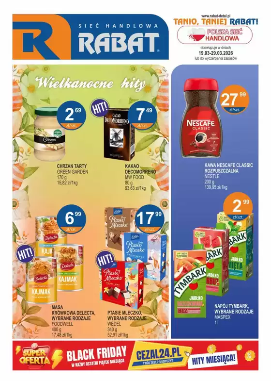 Katalog Rabat w: Dukla | Atrakcyjne oferty specjalne dla wszystkich | 2026-03-19T00:00:00.000Z - 2026-03-29T00:00:00.000Z