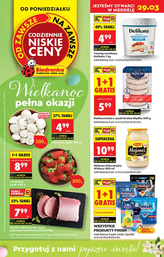 Katalog Biedronka w: Kalety | Nasze najlepsze okazje | 2026-03-23T00:00:00.000Z - 2026-03-28T00:00:00.000Z