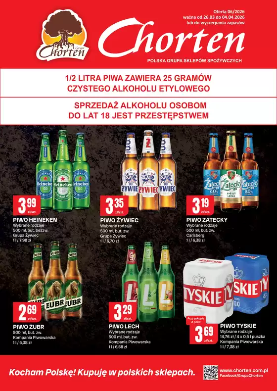 Katalog Chorten w: Józefów (Mazowieckie) | Aktualne okazje i oferty | 2026-03-26T00:00:00.000Z - 2026-04-04T00:00:00.000Z