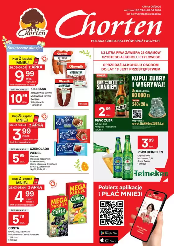 Katalog Chorten w: Józefów (Mazowieckie) | Najlepsze oferty dla wszystkich łowców okazji | 2026-03-26T00:00:00.000Z - 2026-04-04T00:00:00.000Z