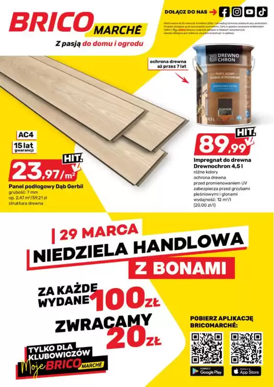 Katalog Bricomarche w: Wierzawice | Nasze najlepsze okazje | 2026-03-25T00:00:00.000Z - 2026-04-04T00:00:00.000Z