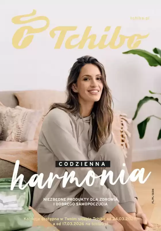 Katalog Tchibo w: Mrągowo | Codzienna harmonia | 2026-03-24T00:00:00.000Z - 2026-04-07T00:00:00.000Z