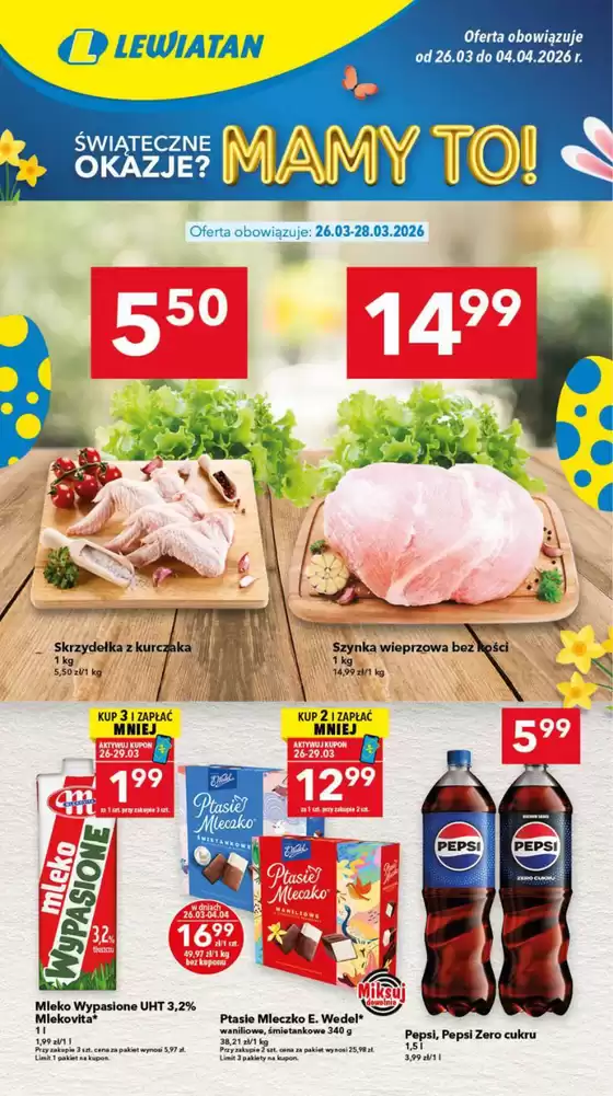 Katalog Lewiatan w: Barczewo | Ekskluzywne oferty i okazje | 2026-03-26T00:00:00.000Z - 2026-04-04T00:00:00.000Z