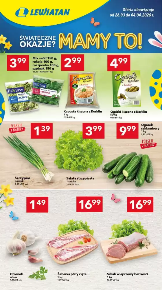 Katalog Lewiatan w: Sompolno | Najlepsze oferty dla wszystkich klientów | 2026-03-26T00:00:00.000Z - 2026-04-04T00:00:00.000Z