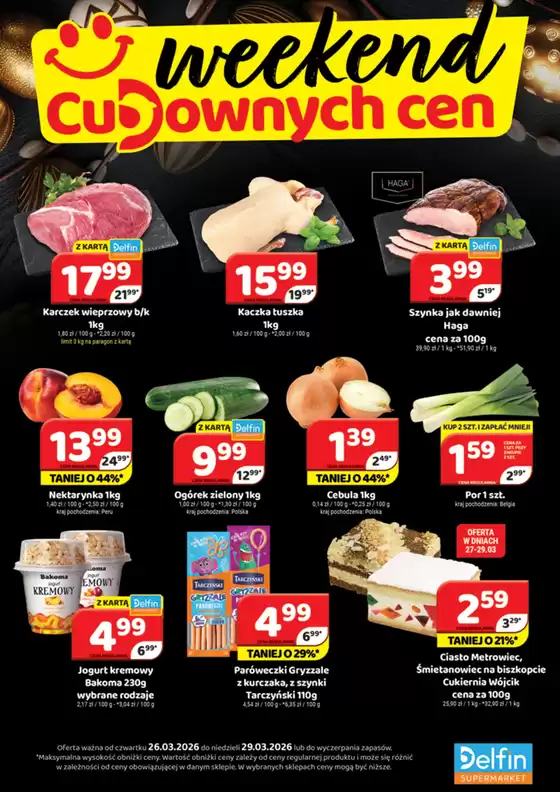 Katalog Delfin w: Jelcz-Laskowice | Delfin gazetka | 2026-03-26T00:00:00.000Z - 2026-03-29T00:00:00.000Z