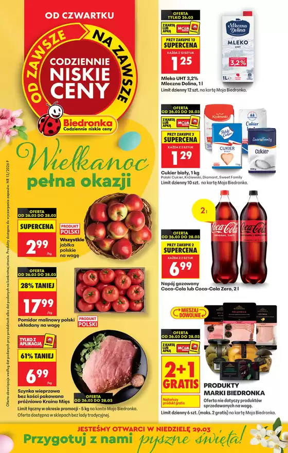 Katalog Biedronka w: Nowa Wieś | Atrakcyjne oferty specjalne dla wszystkich | 2026-03-26T00:00:00.000Z - 2026-03-28T00:00:00.000Z