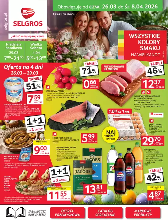 Katalog Selgros w: Barwice | Oferta Spożywcza | 2026-03-26T00:00:00.000Z - 2026-04-08T00:00:00.000Z