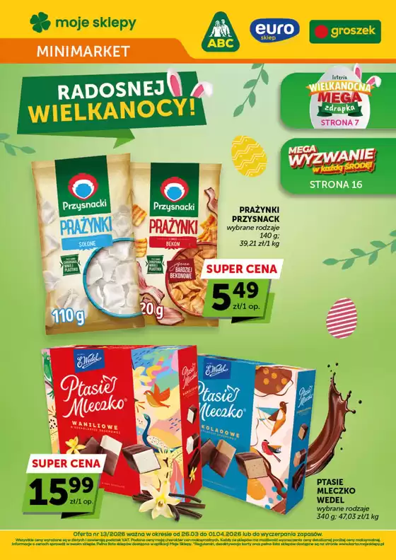 Katalog Groszek w: Pułtusk | Nasze najlepsze oferty dla Ciebie | 2026-03-26T00:00:00.000Z - 2026-04-01T00:00:00.000Z