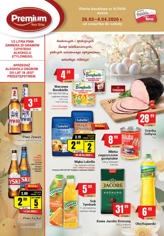 Katalog Nasz Sklep w: Poznań | Świetne rabaty na wybrane produkty | 2026-03-26T00:00:00.000Z - 2026-04-04T00:00:00.000Z