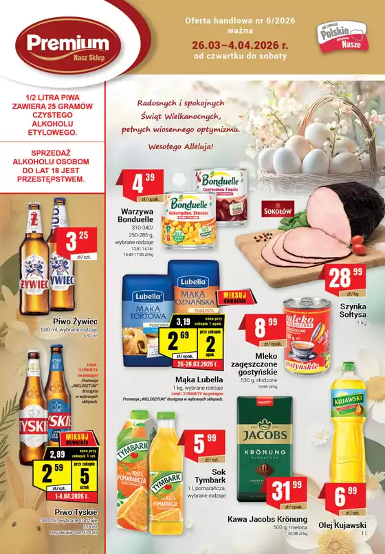 Katalog Nasz Sklep w: Poznań | Nasze najlepsze okazje | 2026-03-26T00:00:00.000Z - 2026-04-04T00:00:00.000Z