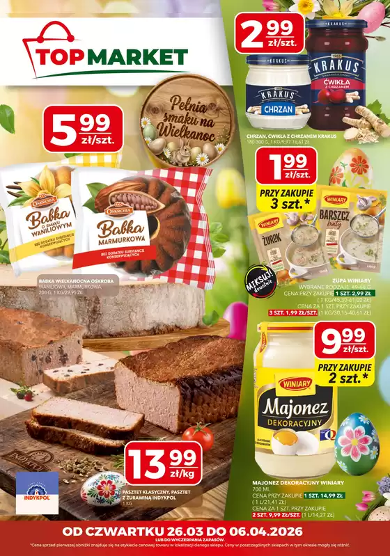 Katalog Polska Grupa Supermarketów w: Sułkowice | Pelnia smaku na Wiethow | 2026-03-27T00:00:00.000Z - 2026-04-06T00:00:00.000Z