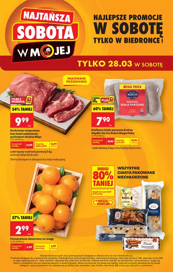 Katalog Biedronka w: Drzewica | Nasze najlepsze okazje | 2026-03-28T00:00:00.000Z - 2026-03-28T00:00:00.000Z