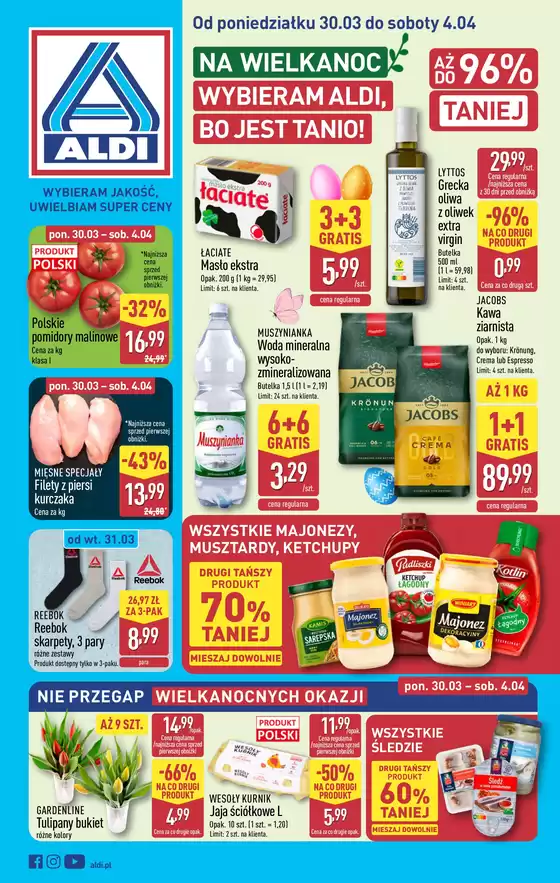 Katalog Aldi w: Zdzieszowice | Świetna oferta dla łowców okazji | 2026-03-30T00:00:00.000Z - 2026-04-04T00:00:00.000Z