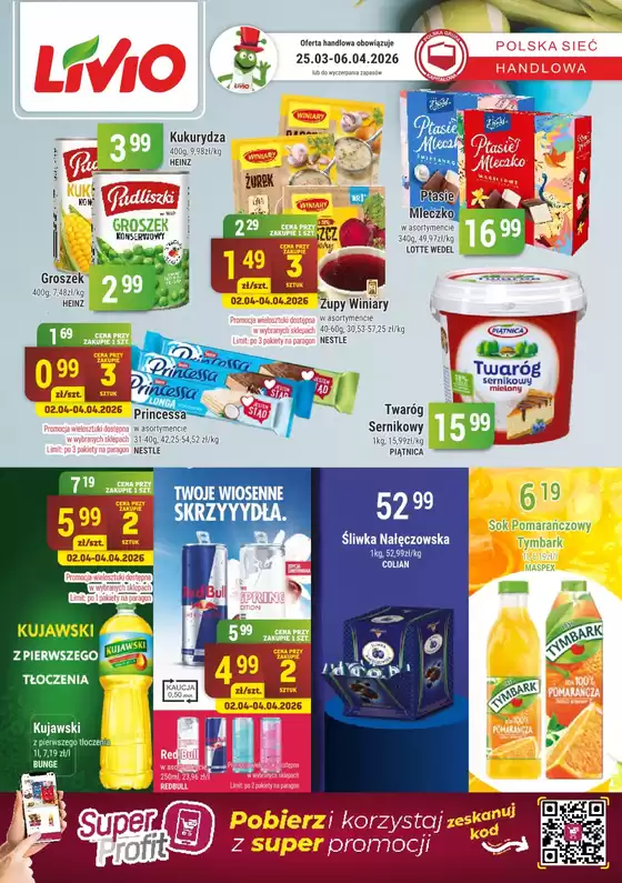 Katalog Livio w: Kraków | Rabaty i promocje | 2026-03-25T00:00:00.000Z - 2026-04-06T00:00:00.000Z