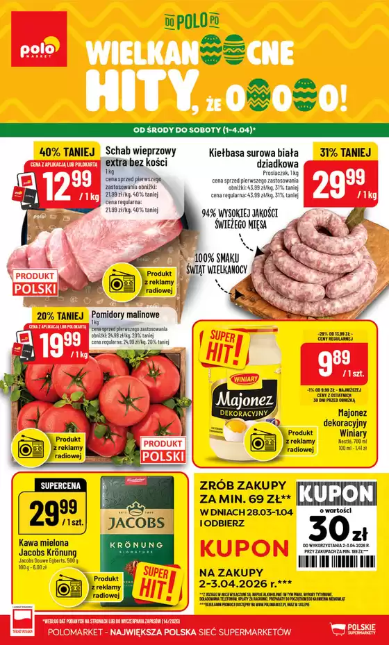 Katalog Polomarket w: Gostyń | Gazetka POLOmarket | 2026-04-01T00:00:00.000Z - 2026-04-04T00:00:00.000Z