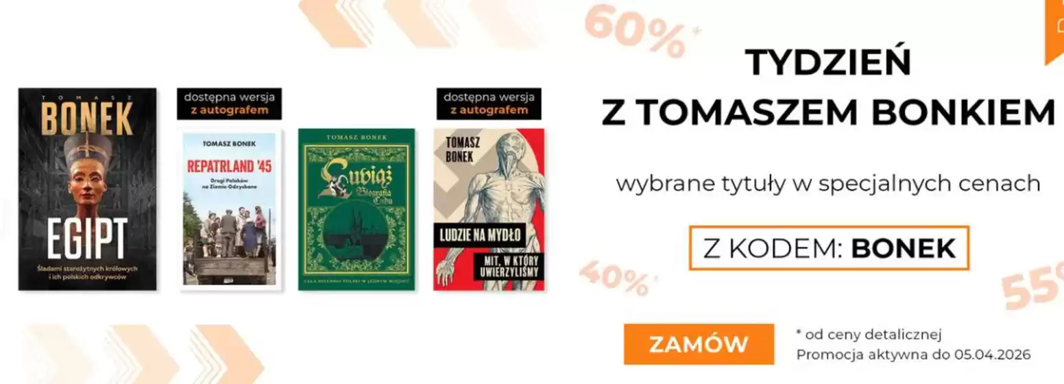 Katalog Wydawnictwo Znak w: Lublin | Promocja do 5.04  | 2026-03-31T00:00:00.000Z - 2026-04-05T00:00:00.000Z
