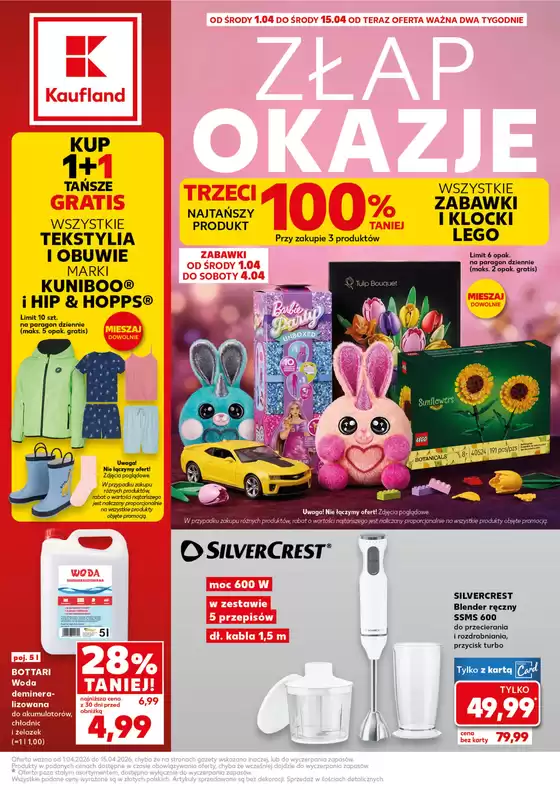 Katalog Kaufland w: Rzgów | Nasze najlepsze okazje | 2026-04-01T00:00:00.000Z - 2026-04-15T00:00:00.000Z