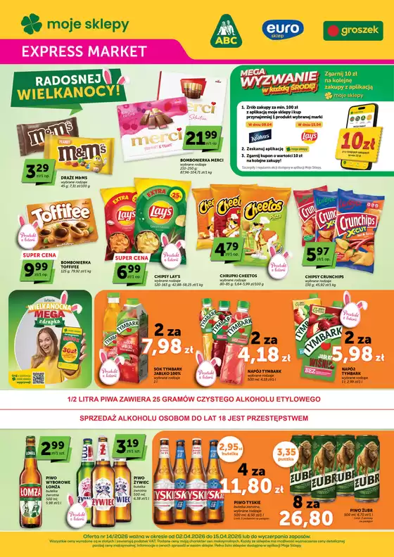 Katalog abc w: Wysoka | Aktualne okazje i oferty | 2026-04-02T00:00:00.000Z - 2026-04-15T00:00:00.000Z