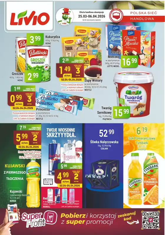 Katalog Livio w: Ozorków | Ekskluzywne okazje | 2026-03-25T00:00:00.000Z - 2026-04-06T00:00:00.000Z