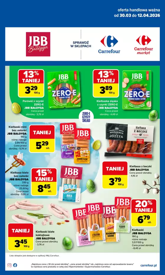 Katalog Carrefour w: Radzyń Podlaski | Gazetka Pełnia smaku w każdym plasterku | 2026-03-29T00:00:00.000Z - 2026-04-12T00:00:00.000Z