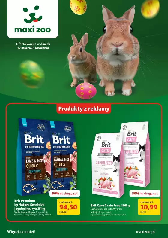Katalog Maxi Zoo w: Łęczna | Więcej za mniej! | 2026-04-01T00:00:00.000Z - 2026-04-08T00:00:00.000Z
