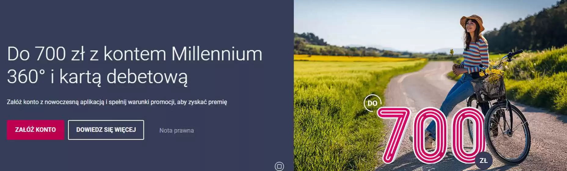 Katalog Millennium Bank w: Ełk | Do 700 zł | 2026-04-01T00:00:00.000Z - 2026-10-27T00:00:00.000Z