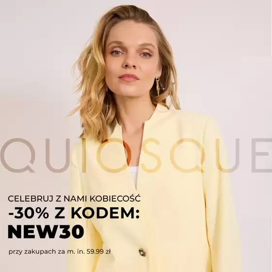 Katalog Quiosque w: Pisz | - 30 %  | 2026-04-01T00:00:00.000Z - 2026-04-15T00:00:00.000Z