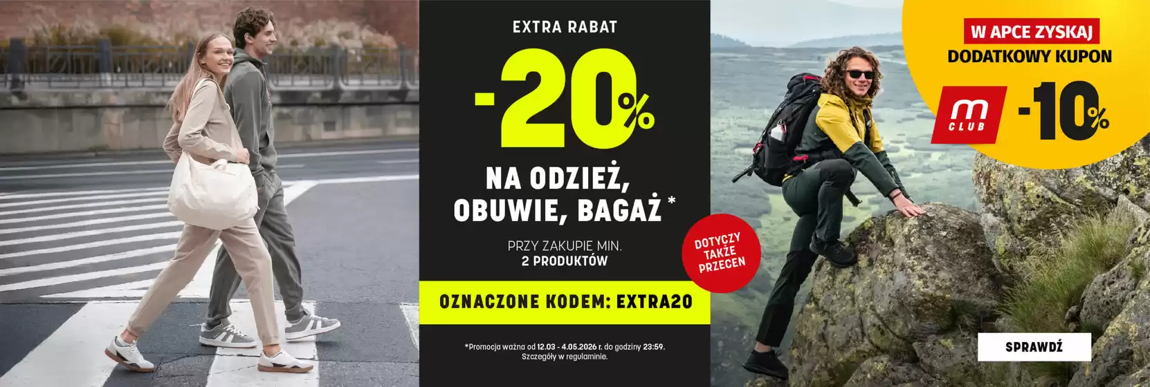 Katalog Martes Sport w: Czeladź | Extra rabat - 30 %  | 2026-04-01T00:00:00.000Z - 2026-05-04T00:00:00.000Z