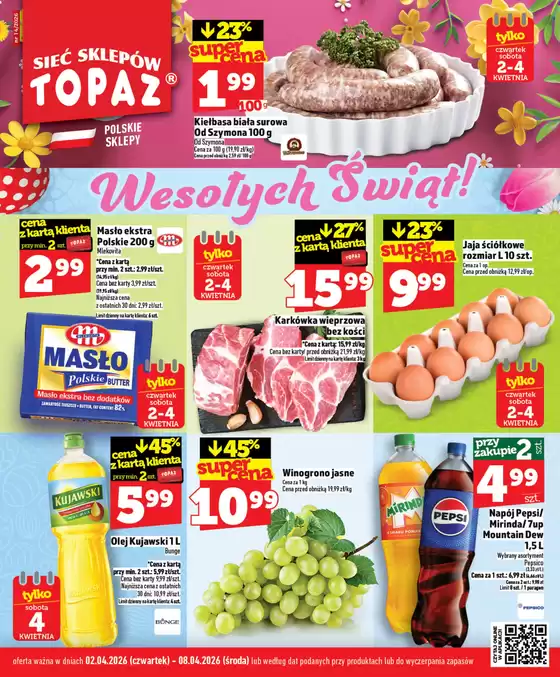 Katalog Topaz w: Jasieniec | Aktualne okazje i oferty | 2026-04-02T00:00:00.000Z - 2026-04-08T00:00:00.000Z