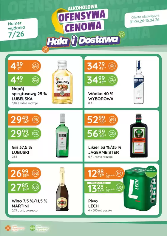 Katalog Eurocash w: Jasieniec | Ofensywa Alkoholowa EC07 | 2026-04-01T00:00:00.000Z - 2026-04-15T00:00:00.000Z