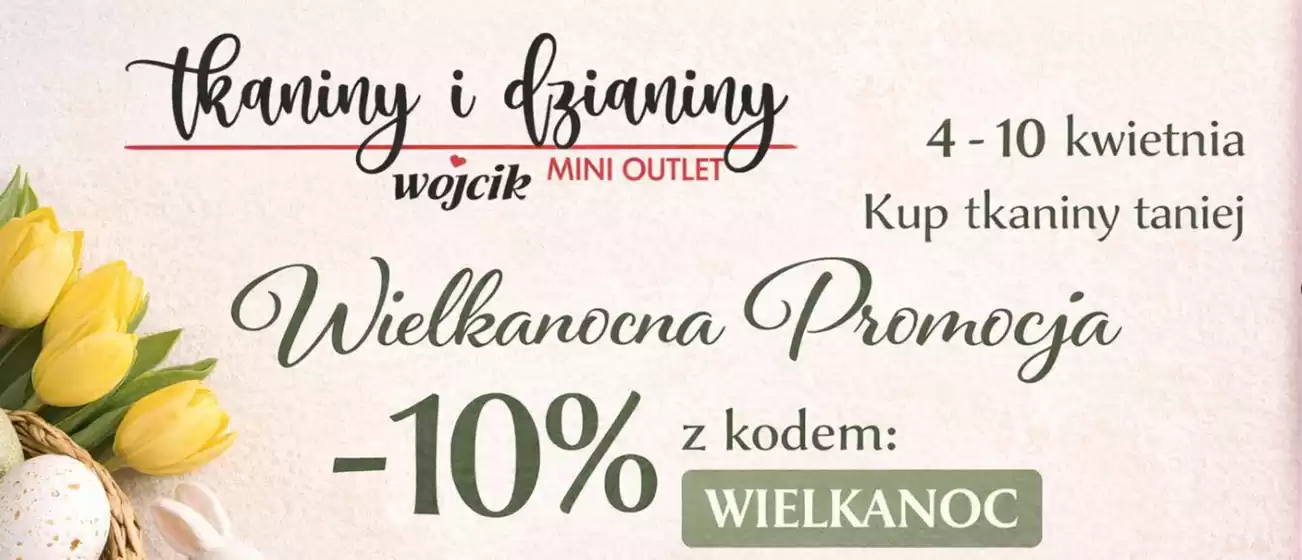 Katalog Wójcik w: Rawa Mazowiecka | Wielkanocna promocja  | 2026-04-02T00:00:00.000Z - 2026-04-19T00:00:00.000Z