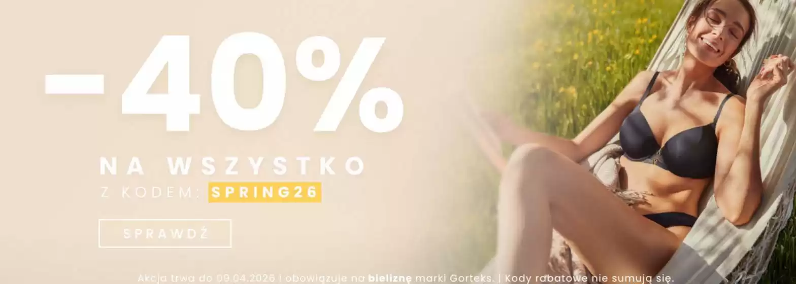 Katalog Gorteks w: Ostrów Wielkopolski | - 40% | 2026-04-02T00:00:00.000Z - 2026-04-19T00:00:00.000Z
