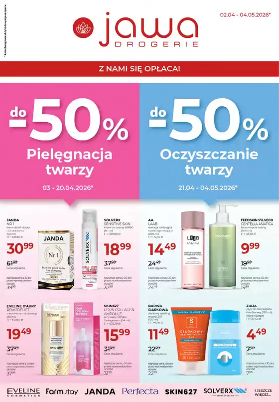 Katalog Jawa Drogerie w: Wolsztyn | Jawa Drogerie gazetka | 2026-04-02T00:00:00.000Z - 2026-05-04T00:00:00.000Z